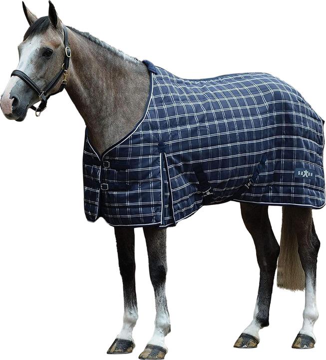 Immagine prodotto Saxon Coperta da stalla per cavalli a scacchiera standard (160 cm)