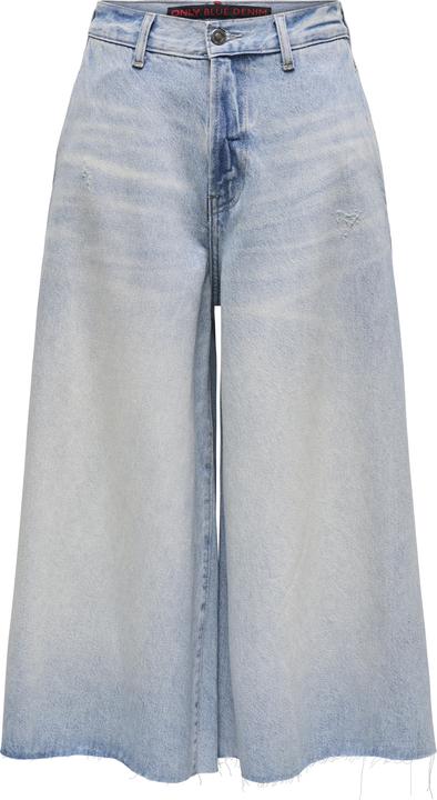 Produktbild Only ONLLA Hohe Taille Weiter Beinschnitt Jeans-Shorts Jeans-Shorts (XS)
