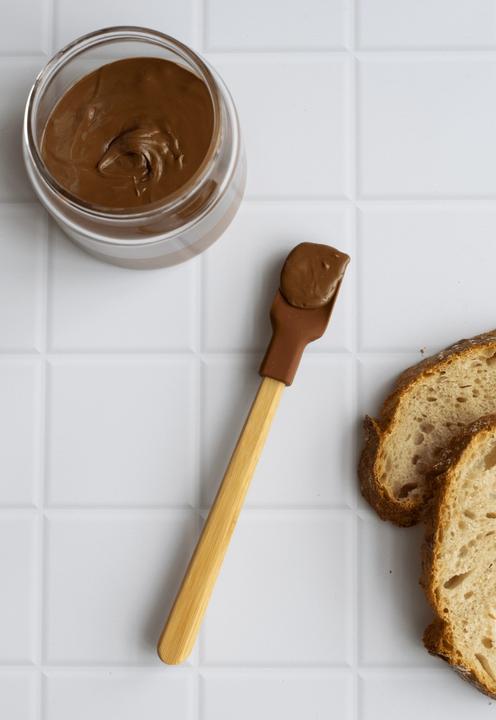 Actual product image Pebbly Mini spatula, chocolate, 24cm