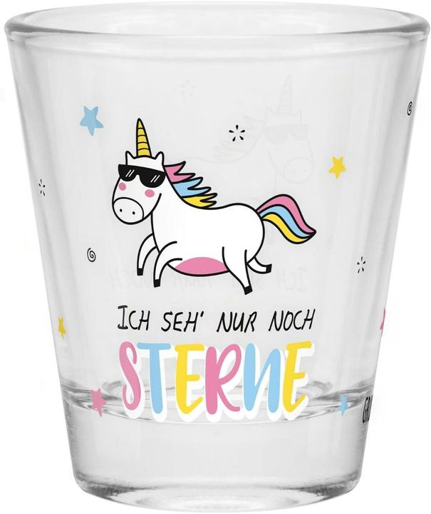 Sheepworld Schnapsglas Sterne 60 ml, 1 Stück (0.60 dl, 1x, Schnapsgläser + Shotgläser)