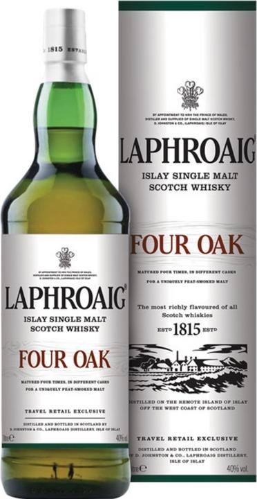 Image du produit Laphroaig Single Malt Four Oak (Single Malt, Scotch Whisky)