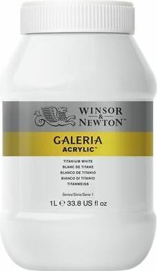 Image du produit Winsor & Newton Galeria Acrylic 1L Titanium White 644 (1000 ml)
