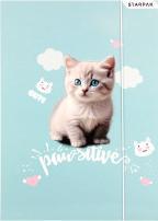 Image du produit Starpak Carte avec élastique A4 Chaton (A4)