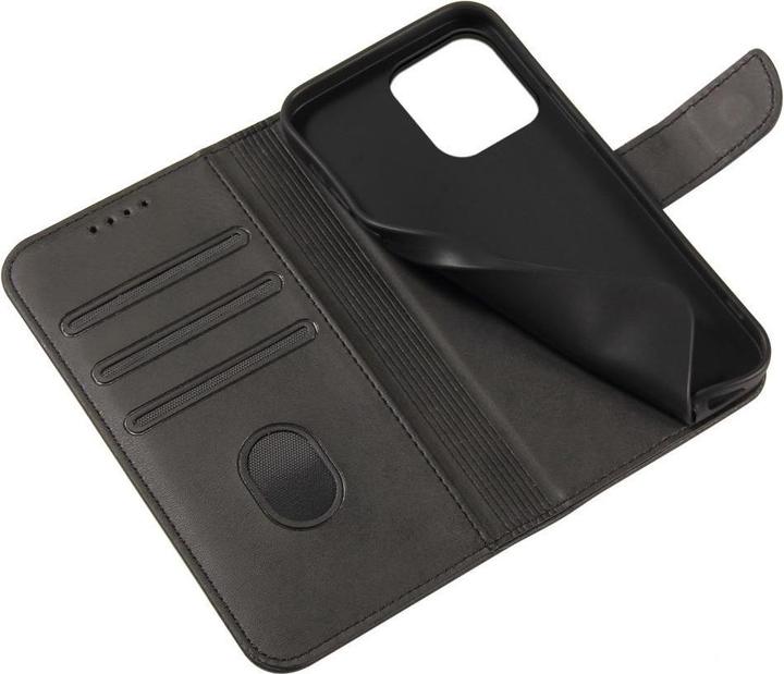 CUSTODIA LIBRO PER HUAWEI P20 LITE - COVER SMART MAGNET CASE NERO