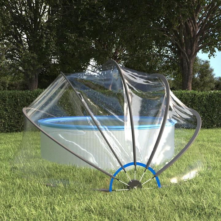 Produktbild vidaXL Pool Kuppel (406 x 406 cm)