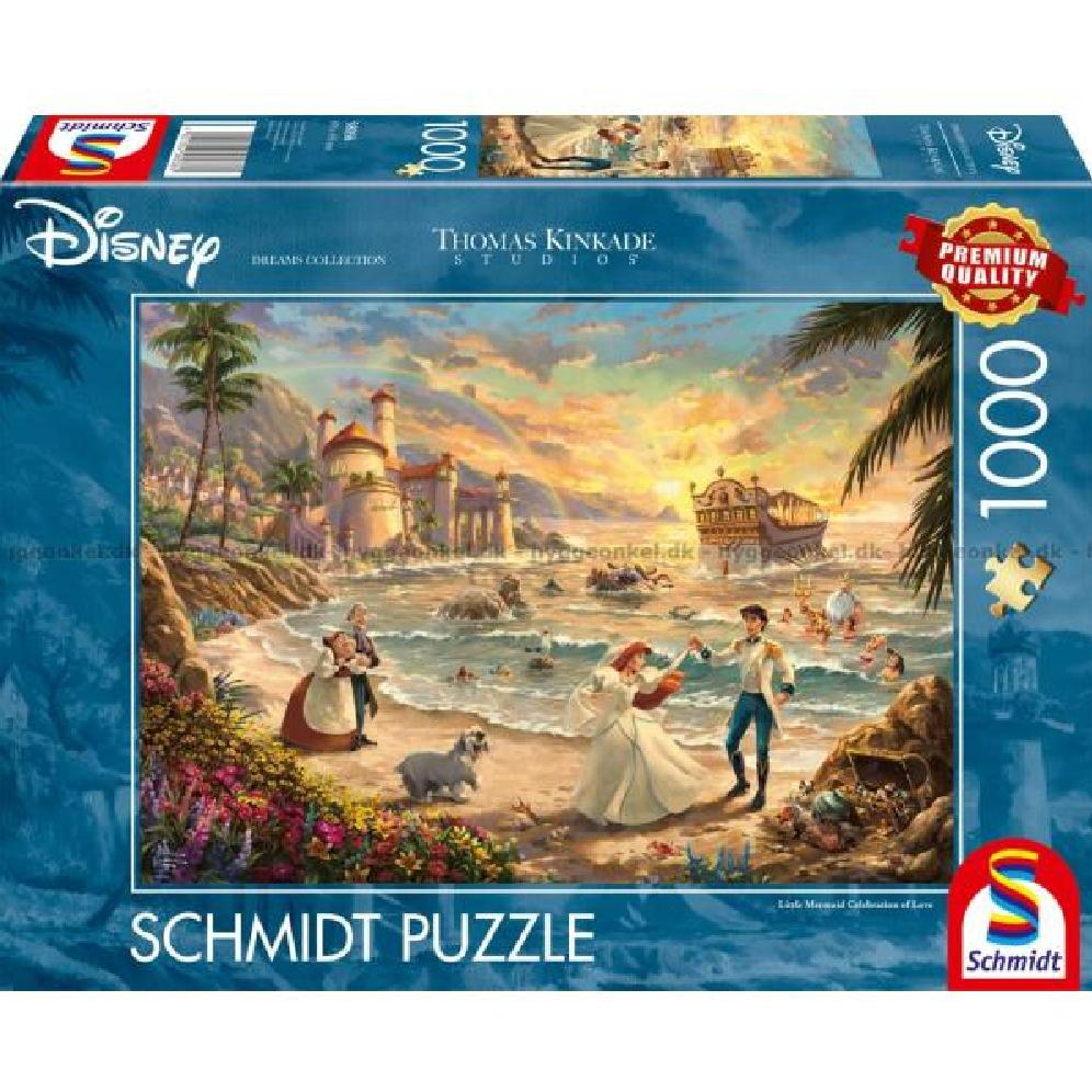 Schmidt Spiele Disney The Little Mermaid Celebration of Love 1000 Teile (1000 Teile)