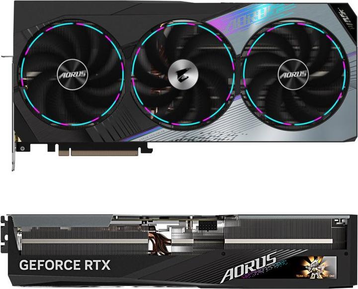 Actual product image Gigabyte AORUS GeForce RTX 4080 SUPER MASTER 16G (16 GB)