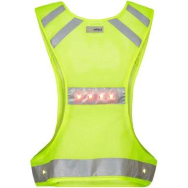 Thumbnail - Hey Reflect, Herren, Weste, tech-weste mit led-licht proactive, Gelb, (XL)