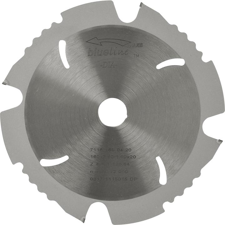 Actual product image Ake Hand-held circular saw blade DP 160x2.4x20mm Z = 4 - F, SDB, neg.