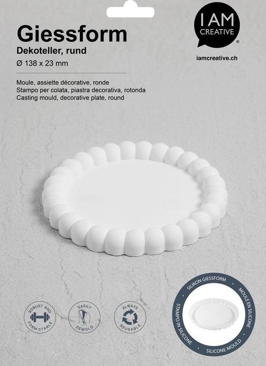 Produktbild I Am Creative Silikon Giessform