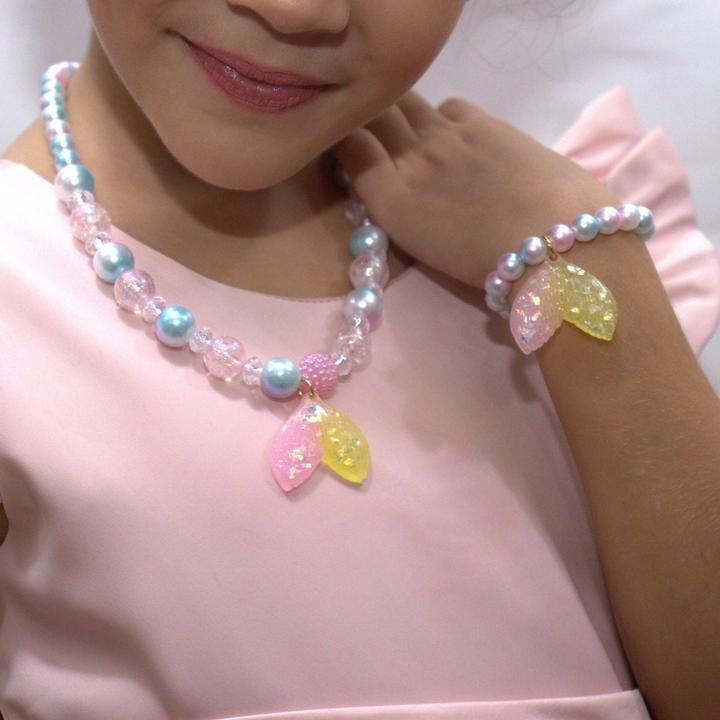 Immagine prodotto Yuko.B Collana e bracciale (ABS, Acrilico)