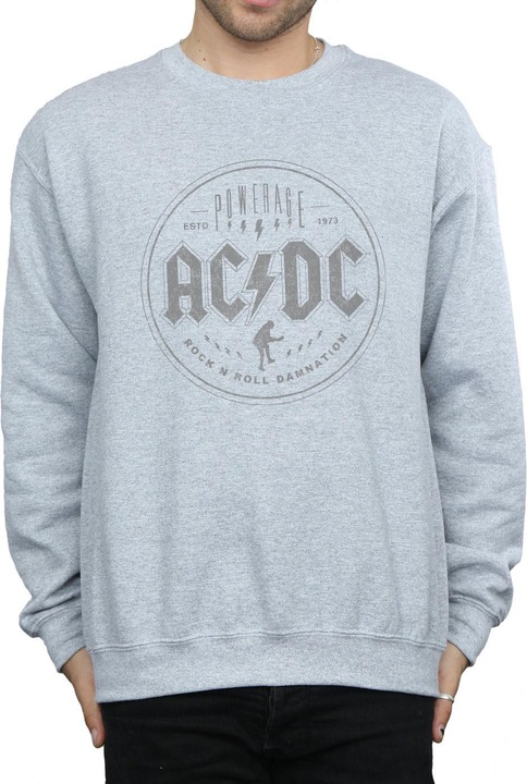 Produktbild AC/DC Rock N Roll Damnation Schwarz Baumwolle Sweatshirt (XL)