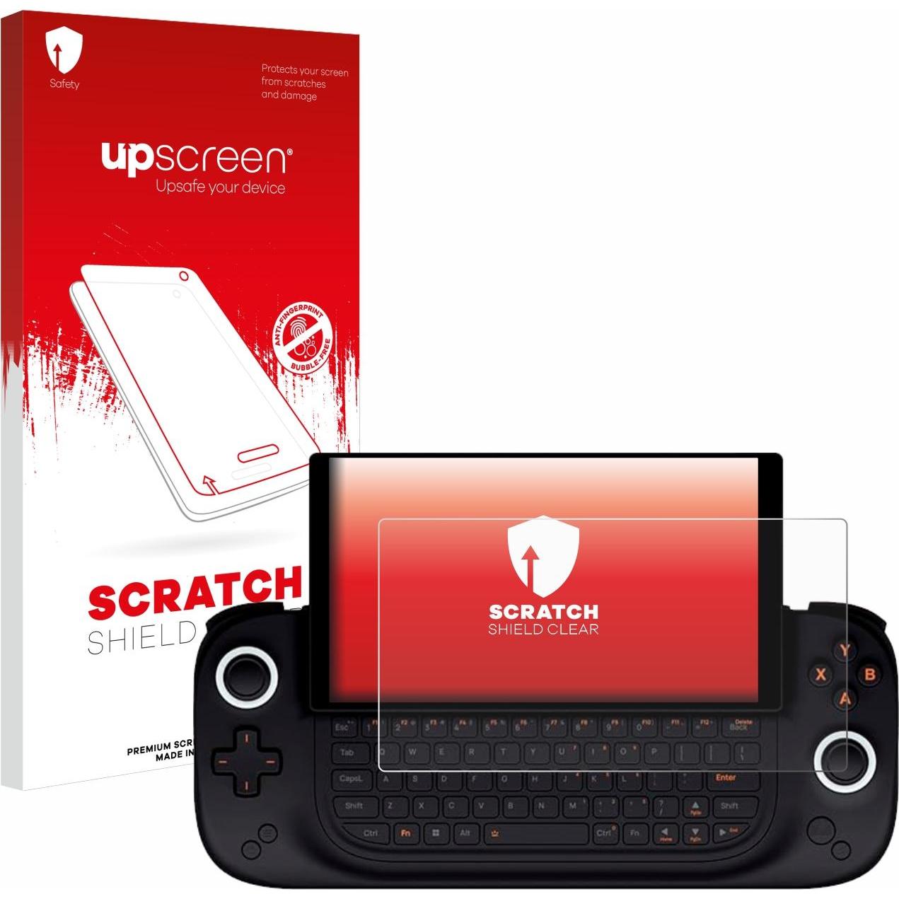 upscreen Scratch Shield Displayschutz, Weiteres Gaming Zubehör, Transparent