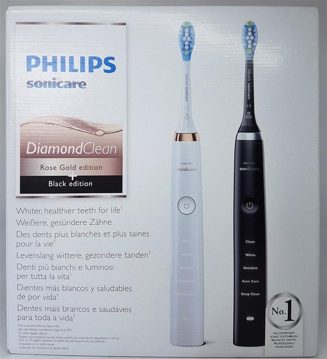 Produktbild Philips Elektrische Zahnbürste Doppelpack HX9392/40 (Schallzahnbürste)