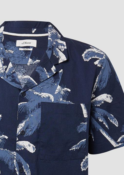 Produktbild S.Oliver Hemd Resort Fit: Kurzarmhemd aus Viskosemix (3XL)