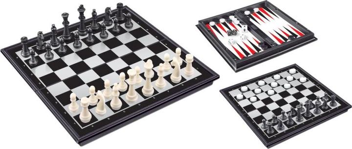 Actual product image Natural games 3-in-1 magnetic game (German, 2 Players)