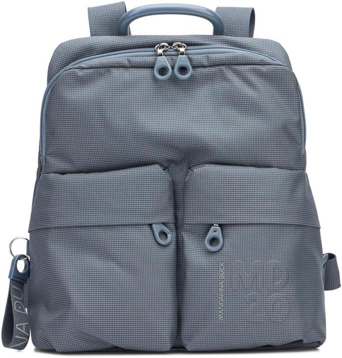 Actual product image Mandarina Duck Lightweight Versatile Backpack with Adjustable Straps and Zippered Pockets