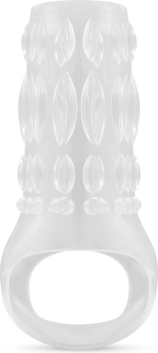 Image du produit Easytoys Manchon Pénien Ouvert à Côtes - Transparent