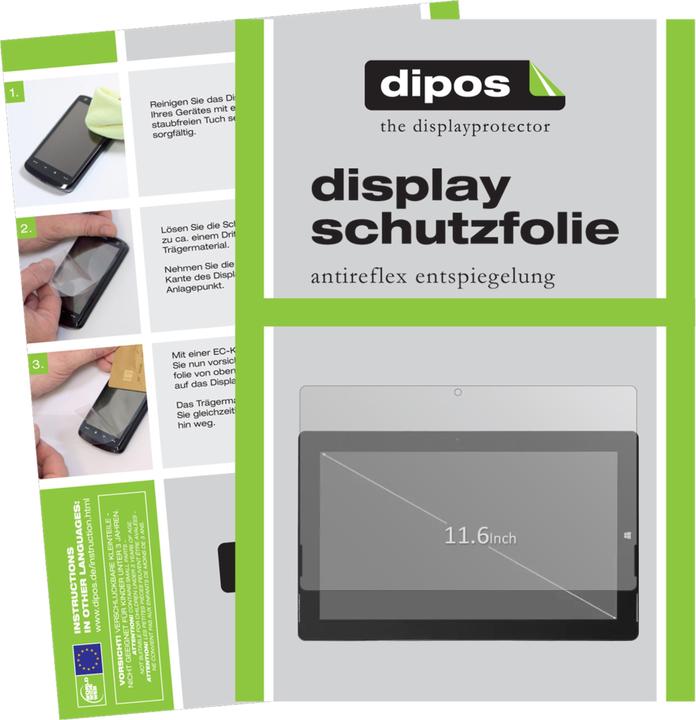 Produktbild Dipos Displayschutzfolie Antireflex (2 Stück, Ezpad 6 Plus)