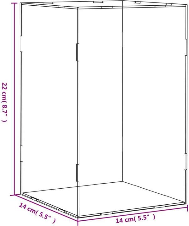 Image du produit vidaXL Jerrine (14 x 14 x 22 cm)