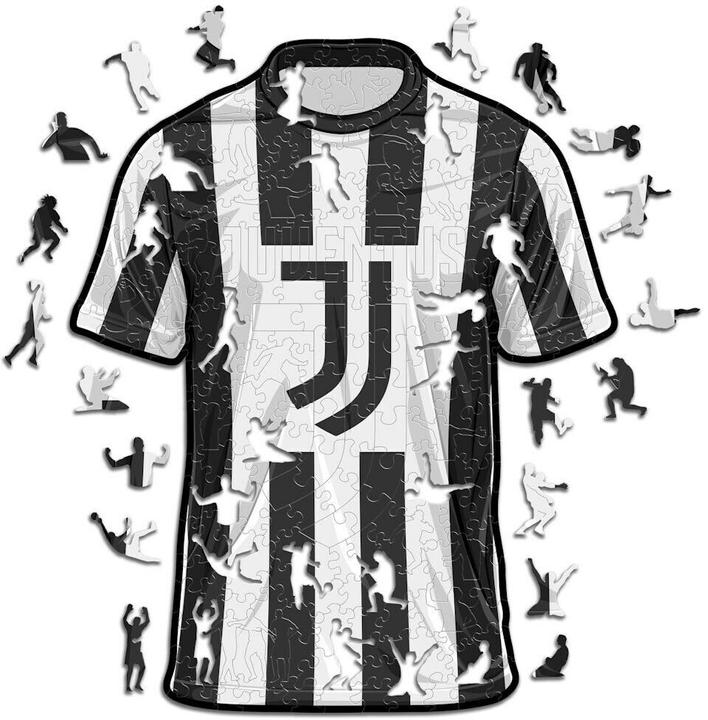 Image du produit Iconic Juventus FC - Maillot - Puzzle en Bois Taille S (150 Pièces) (150 pièces)