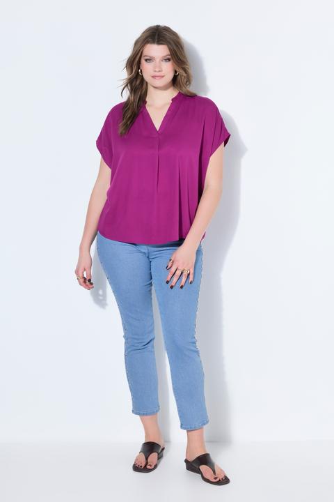 Produktbild Studio Untold Blusenshirt, oversized, Stehkragen (58, 60)