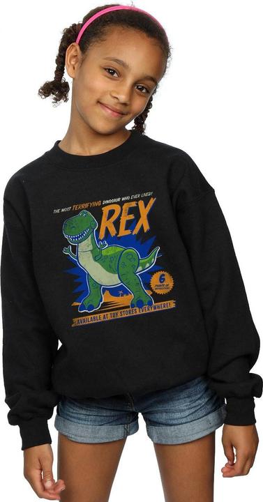 Produktbild Disney Toy Story 4 Rex Terrifying Dinosaur Sweatshirt Mädchen (116)