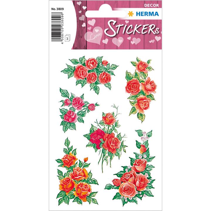 Produktbild HERMA Sticker Blumen (18 Sticker)