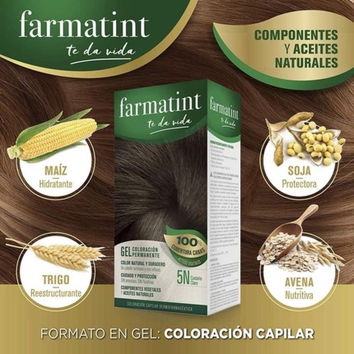 Produktbild Farmatint Permanent Color Gel 5n Light Brown 150ml (5n)