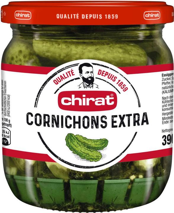 Chirat Cornichons extrafein (390 g)