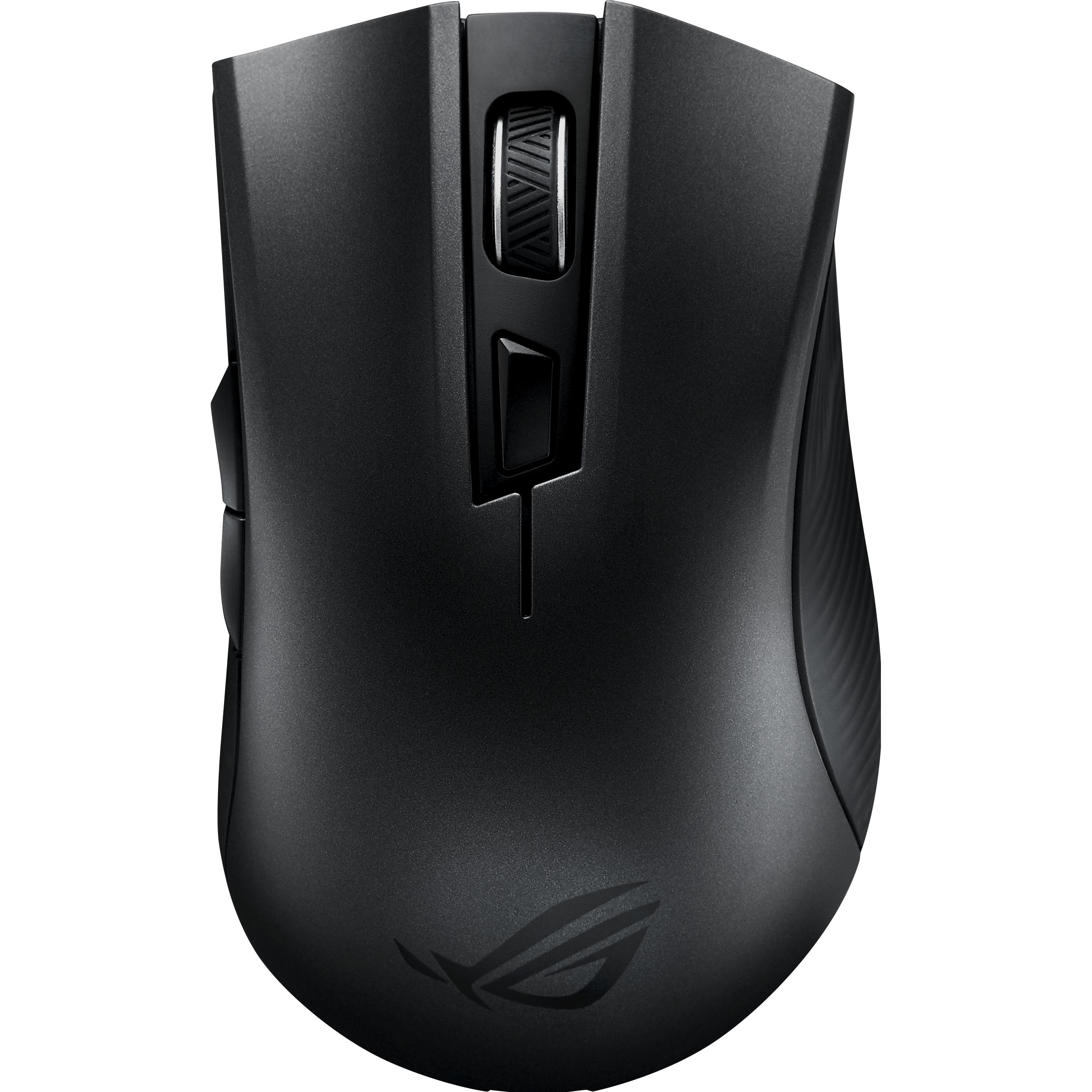 ASUS ROG Strix Carry (Kabellos), Maus, Schwarz