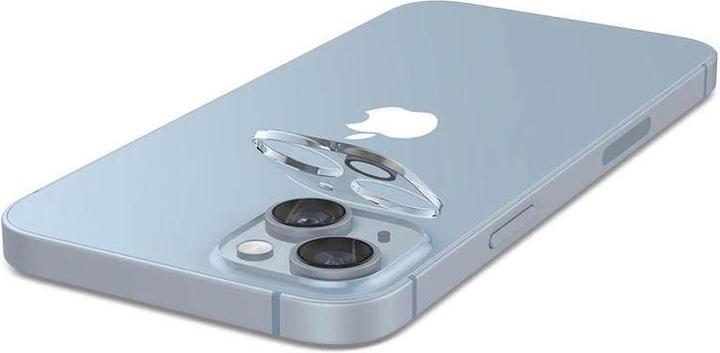 Actual product image Spigen Optik.Tr Camera iPhone 14/14 Plus Lens 2szt./2pcs przezroczysty/crystal clear AGL05229 (2 Piece, Apple iPhone 14, Apple iPhone 14 Plus)