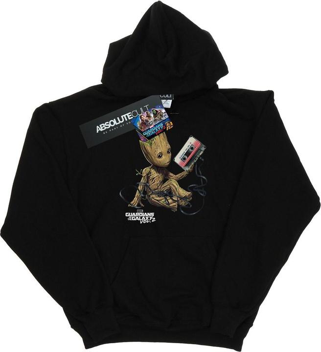 Immagine prodotto Guardians Of The Galaxy Groot Tape Felpa con Cappuccio Ragazzi (140, 146)