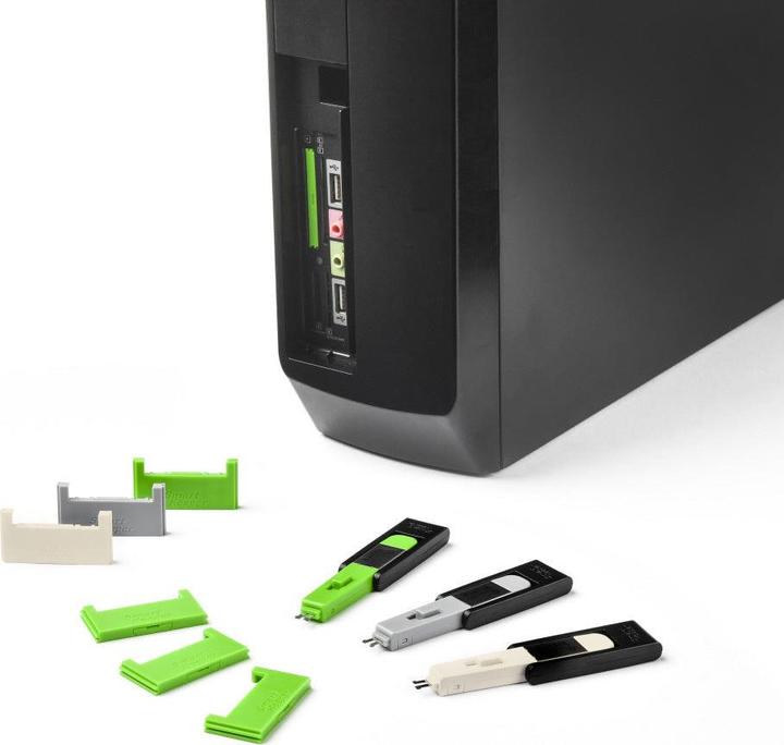 Produktbild Smart Keeper 4 x CF Port Schlösser mit 1 x Mini Typ Schlüssel