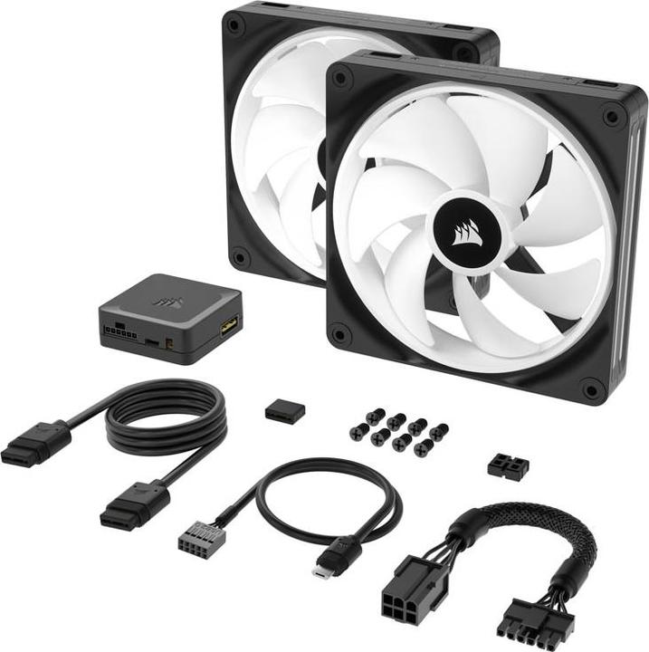Produktbild Corsair Icue Link QX140 RGB (140 mm, 2 x)