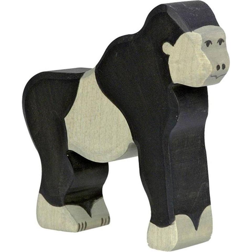 Thumbnail - Holztiger Löwe, klein, stehend