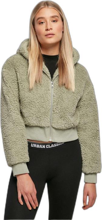 Produktbild Urban Classics Ladies Short Oversized Sherpa Jacket (L)