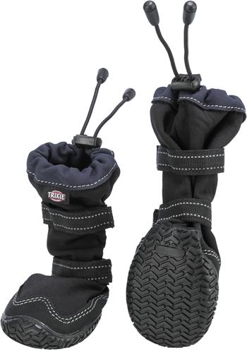 Produktbild Trixie Walker Active Long protective boots, M, 2 pcs., black (M, Hundeschuhe)