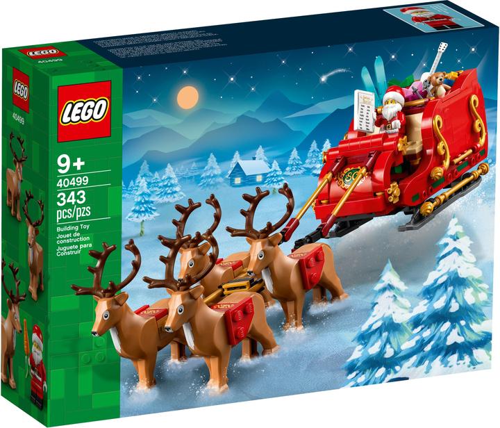 Actual product image LEGO Classic Santa Claus sleigh 40499 (40499, LEGO Classic, LEGO Rare Sets)