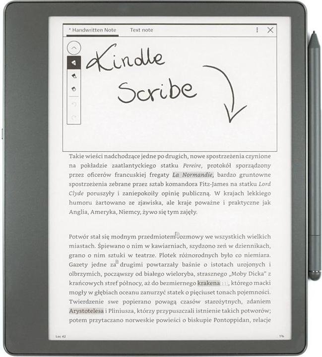 Actual product image Amazon Ebook Kindle Scribe 10.2 16GB WiFi Premium Pen Grey