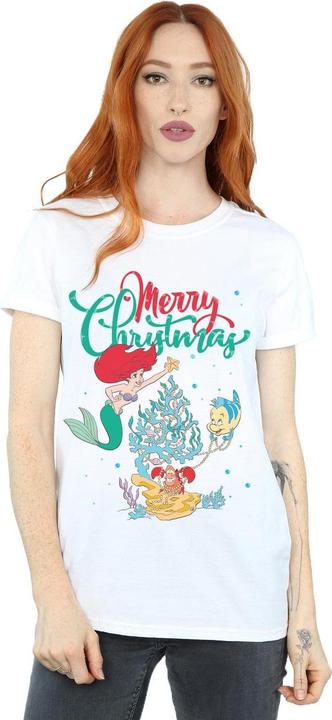 Produktbild Disney Princess Ariel Merry Christmas TShirt (5XL)