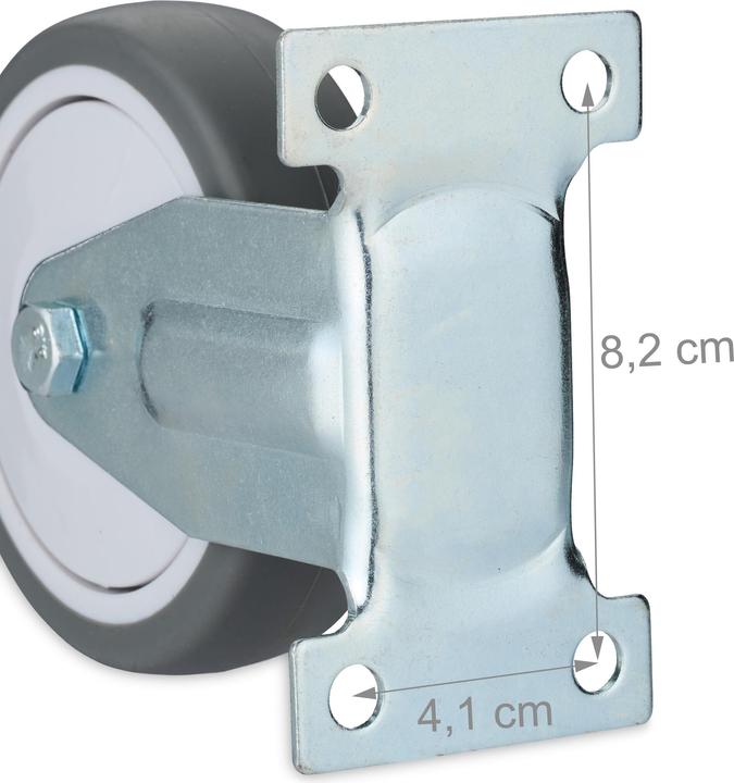 Produktbild Relaxdays 4x Bockrolle