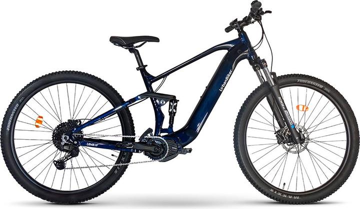 Urbanbiker UB410B | Mountain E-Bike Vollgefedert | Mittelmotor | Bis zu 140 km Reichweite