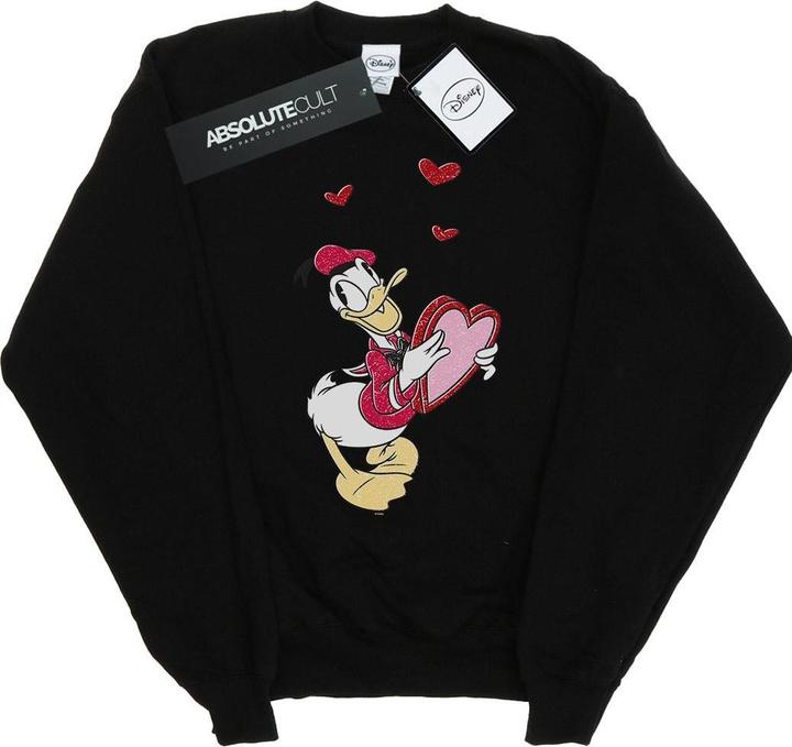 Produktbild Disney Donald Duck Love Heart Sweatshirt Mädchen (152, 158)