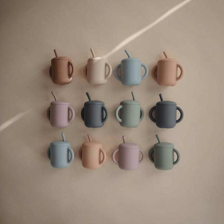 Actual product image Mushie Training cup