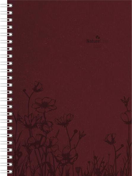 Image du produit Alpha Edition Wochenplaner Nature Line Flower 2026 - Taschen-Kalender A5 - 1 Woche 2 Seiten - Ringbindung - 128 (A5, 1 semaine / 2 pages)