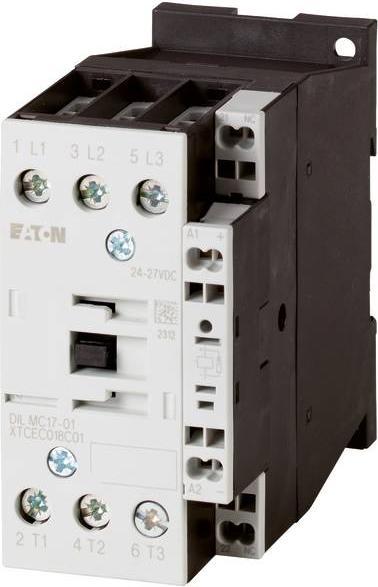 Produktbild Eaton Electric GmbH Leistungsschütz DILMC17-01 RDC24 7.5kW/400V DC
