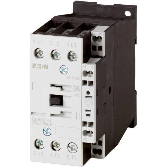 Eaton Electric GmbH Leistungsschütz DILMC17-01 RDC24 7.5kW/400V DC, Relais