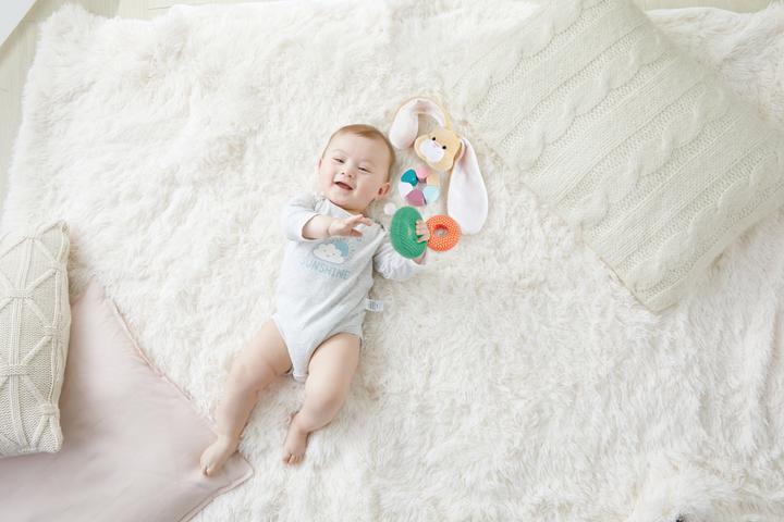 Actual product image Hape Stack long-eared rabbit