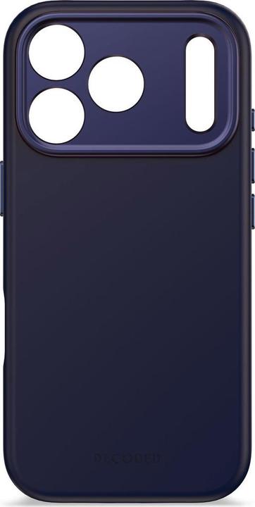 Actual product image Decoded Silicone Backcover Apple iPhone 17 Pro True Navy (Apple iPhone 17 Pro)